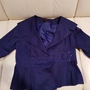 Trashy Diva Purple Wide Collar Blazer (10)